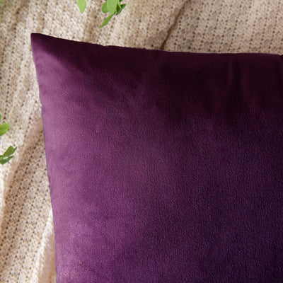 2 Premium Velvet Pillow Covers – Soft & Stylish Cushion Cases for Sofa, Bed & Car