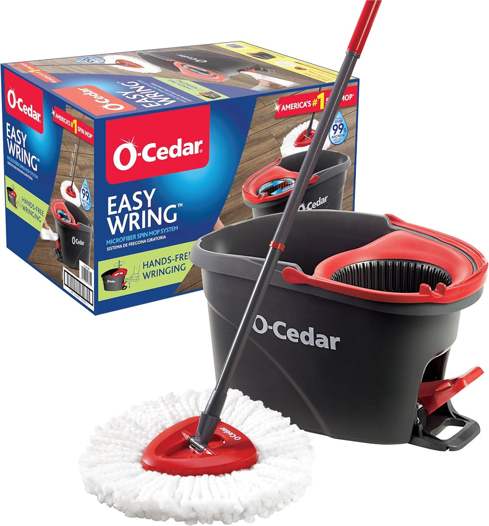 EasyWring Microfiber Spin Mop & Bucket System