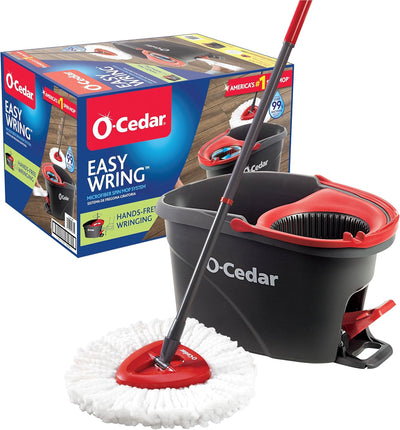 EasyWring Microfiber Spin Mop & Bucket System