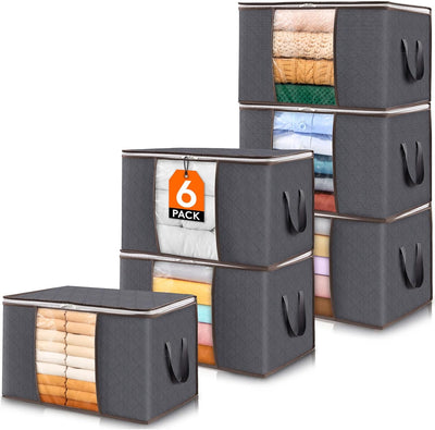 Foldable Clothes Storage Bags with Clear Window 