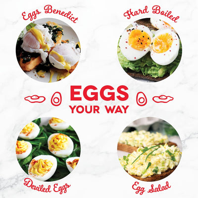 Rapid Egg Cooker with Auto Shut-Off