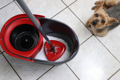 EasyWring Microfiber Spin Mop & Bucket System