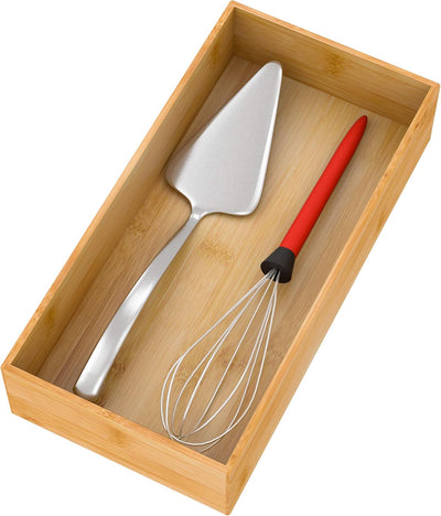 Bamboo Vanity Tray Organizer