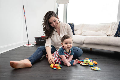 EasyWring Microfiber Spin Mop & Bucket System