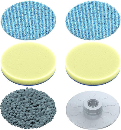 Electric Spin Scrubber with Dual Speed & 6 Heads