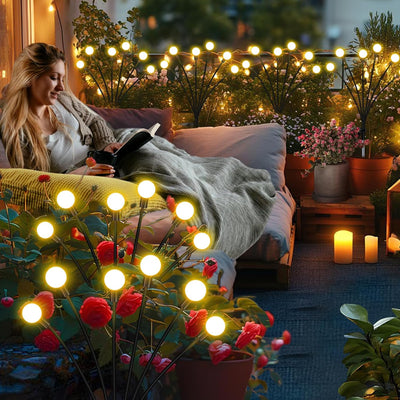 Solar Firefly Garden Lights