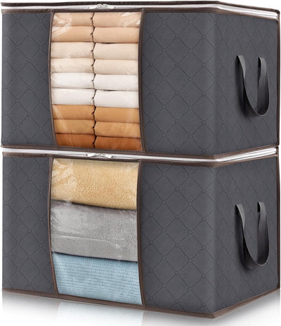 Foldable Clothes Storage Bags with Clear Window 