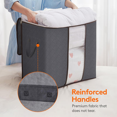 Foldable Clothes Storage Bags with Clear Window 