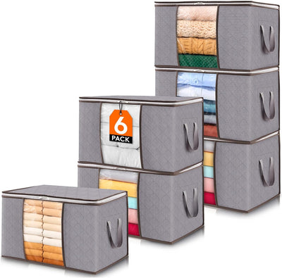 Foldable Clothes Storage Bags with Clear Window 