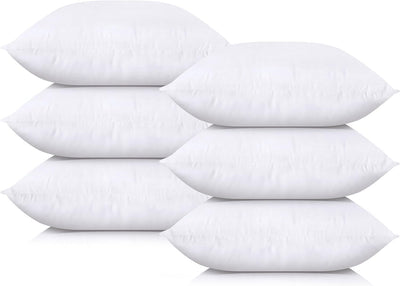 Classic White Throw Pillows