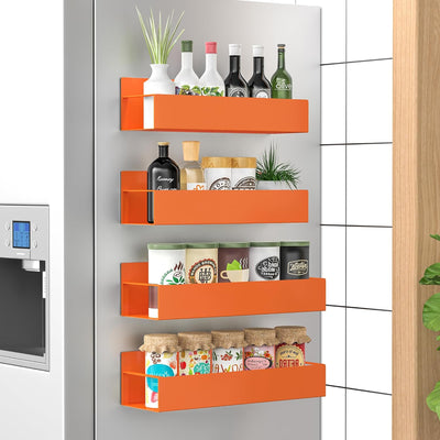 Refined Magnetic Spice Racks — Instant Order, Lasting Style