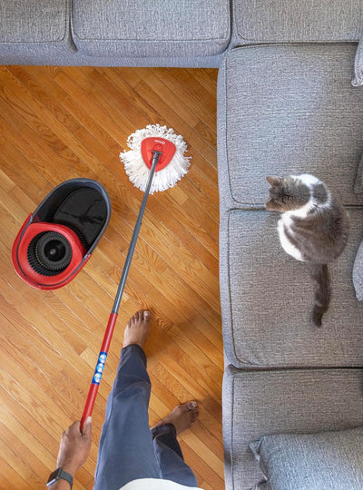 EasyWring Microfiber Spin Mop & Bucket System