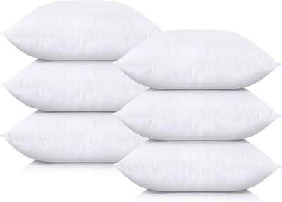 Classic White Throw Pillows