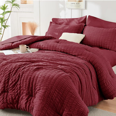 Seersucker Comforter Set – Full Size