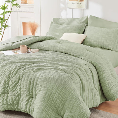 Seersucker Comforter Set – Full Size