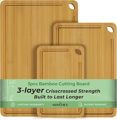 Timeless Bamboo Board — Effortless Prep, Elevated Dining