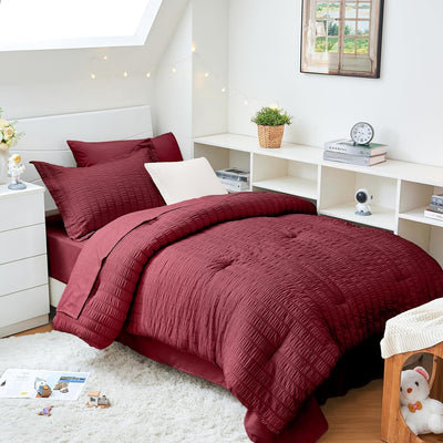 Seersucker Comforter Set – Full Size
