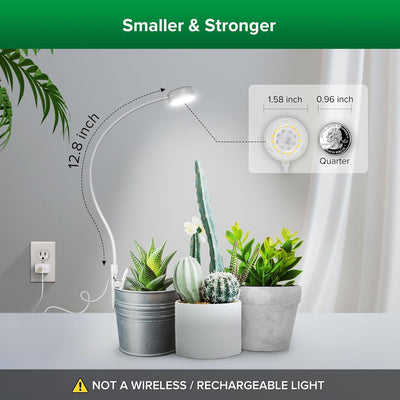 LED Pot Clip Grow Light with Timer & Dimming