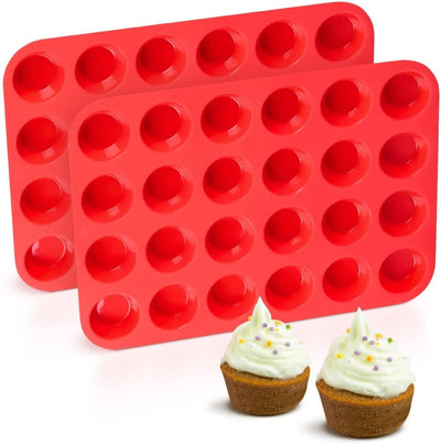 Silicone Muffin Pan – 12 Cup
