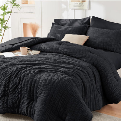 Seersucker Comforter Set – Full Size