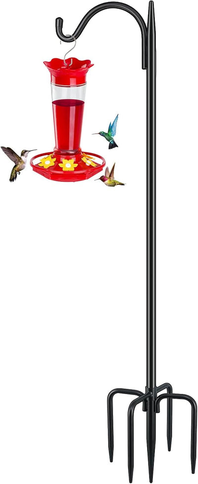 Adjustable Shepherd’s Hook with 7-Prong Base