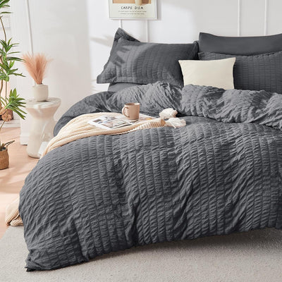Seersucker Comforter Set – Full Size