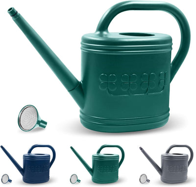 2 Gallon Outdoor Watering Can with Long Spout