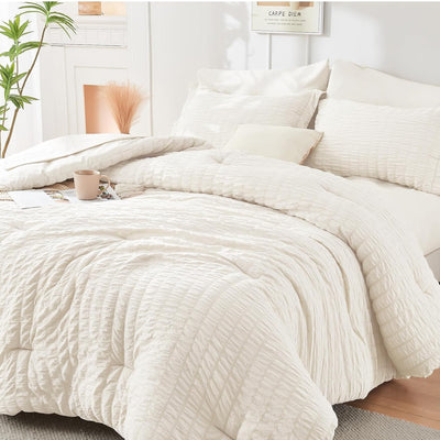 Seersucker Comforter Set – Full Size