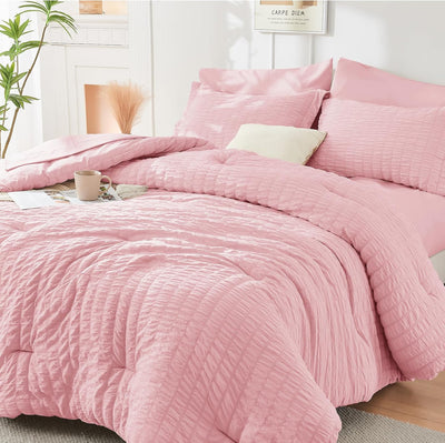 Seersucker Comforter Set – Full Size
