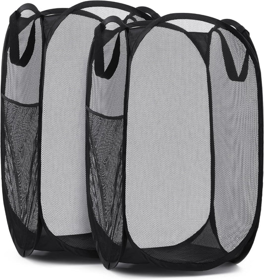 Collapsible Mesh Laundry Hampers