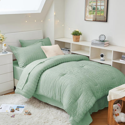 Seersucker Comforter Set – Full Size