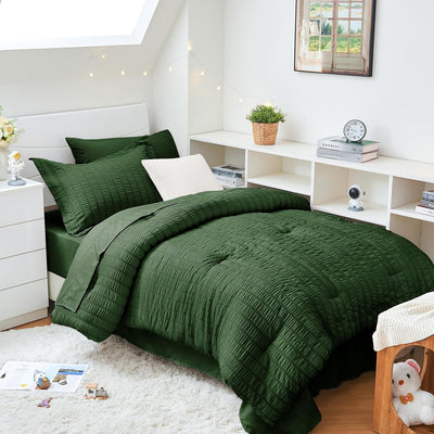 Seersucker Comforter Set – Full Size