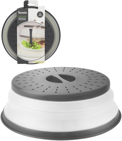 Silicone Microwave Splatter Covers – 3 Pack