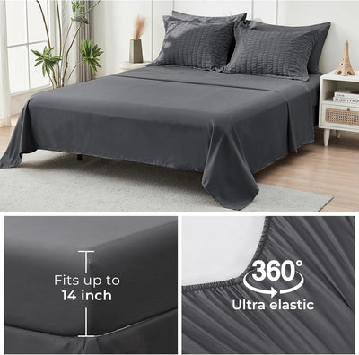 Seersucker Comforter Set – Full Size