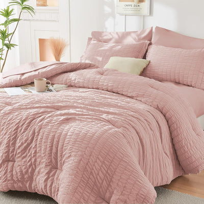 Seersucker Comforter Set – Full Size