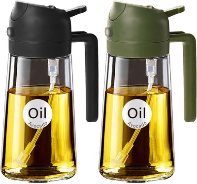 16oz Glass Olive Oil Sprayer & Dispenser