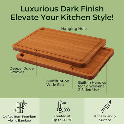 Timeless Bamboo Board — Effortless Prep, Elevated Dining