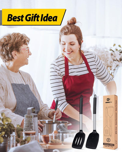 Silicone Turners — Effortless Cooking, Lasting Grace