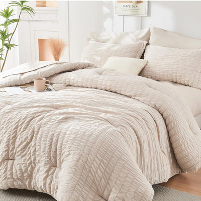 Seersucker Comforter Set – Full Size