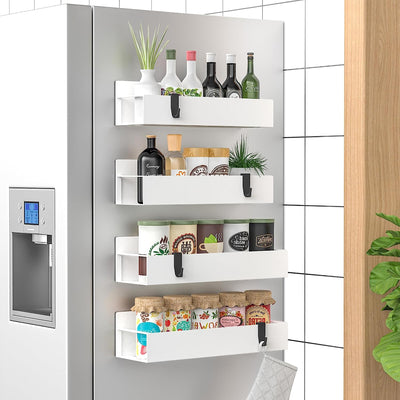 Refined Magnetic Spice Racks — Instant Order, Lasting Style