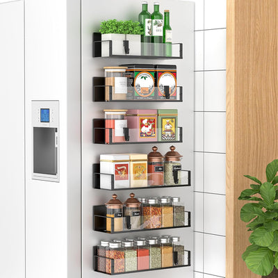 Refined Magnetic Spice Racks — Instant Order, Lasting Style