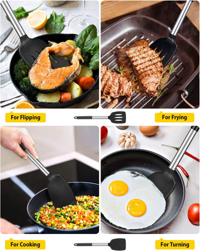 Silicone Turners — Effortless Cooking, Lasting Grace