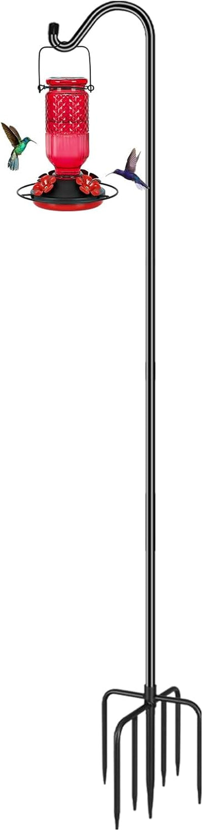 Adjustable Shepherd’s Hook with 7-Prong Base
