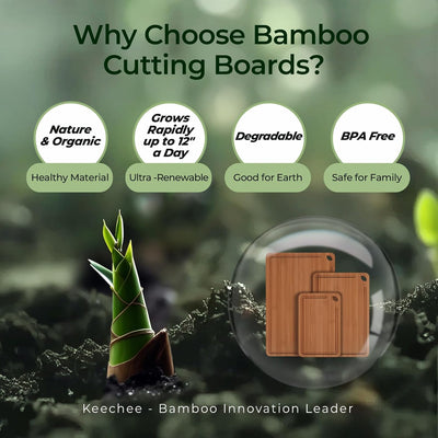 Timeless Bamboo Board — Effortless Prep, Elevated Dining