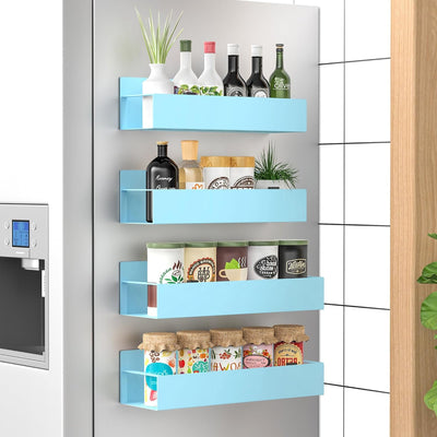 Refined Magnetic Spice Racks — Instant Order, Lasting Style