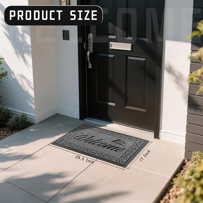 Heavy Duty Welcome Mat for Indoor & Outdoor Use