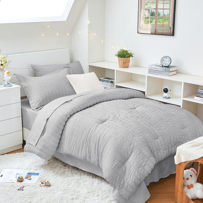 Seersucker Comforter Set – Full Size