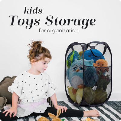 Collapsible Mesh Laundry Hampers